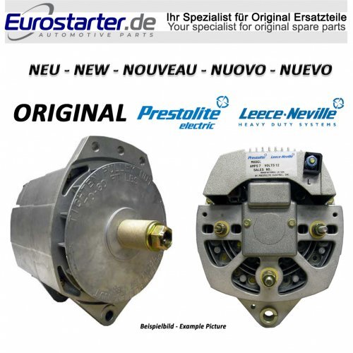 Lichtmaschine 175A Neu Original Prestolite 110258 F�R Caterpillar Volvo Penta-image