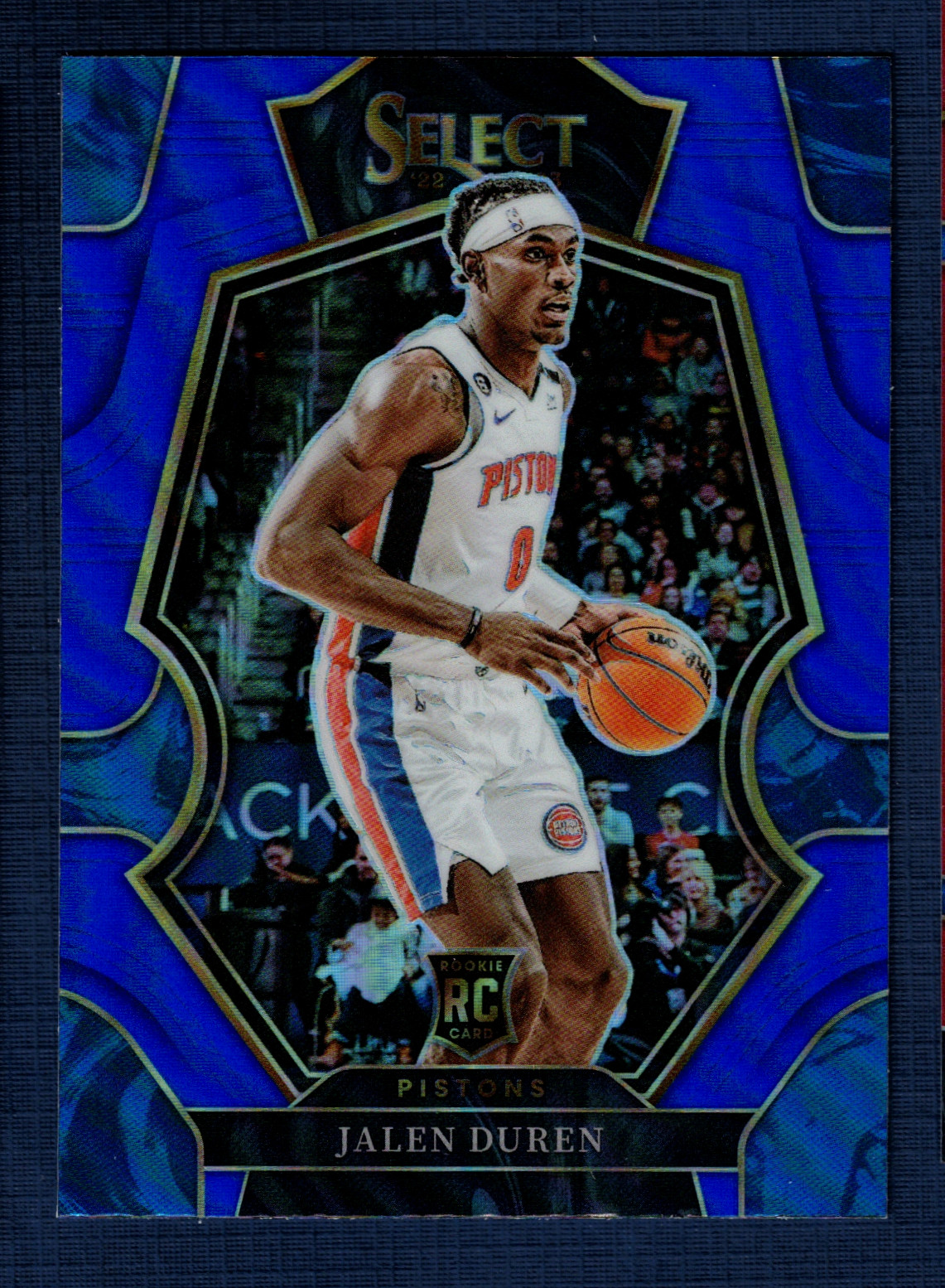 2022-23 Select Prizm Jalen Duren Blue Premier (RC) #176 Detroit Pistons MINT