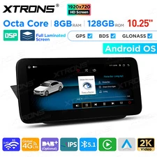 Android 14 8+128GB Car Play GPS Stereo Sat Navi DSP 4G LTE WiFi For Benz B W246
