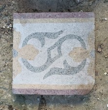 CEMENTINA ANTICA X MOSAICO - 20X20CM ORIGINALE - Piastrelle Mattonelle Riggiole