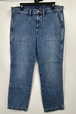 J. Crew Women's Denim Jeans Sz 30 Blue NWT Crop Pockets