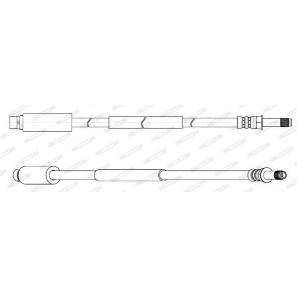 Bremsschlauch FüR VW Crafter 30-50 Kasten 2.5 TDI 2.0 Mercedes-Benz Sprinter-image