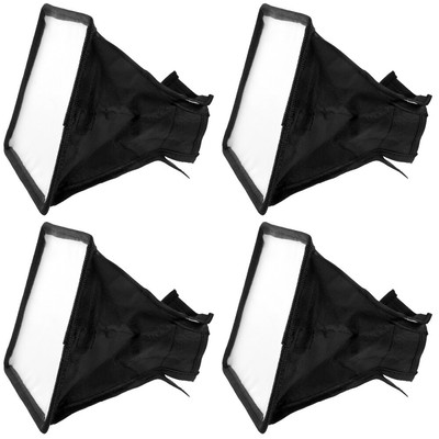  4 Count Diffusor Flash -Diffusor Für Die Kamera Softbox Kamerablitzlampe
