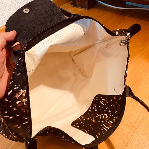 LONGCHAMP LE PLIAGE - MODELE DEPOSE - Sonderedition Animal Print - Bild 8 von 9