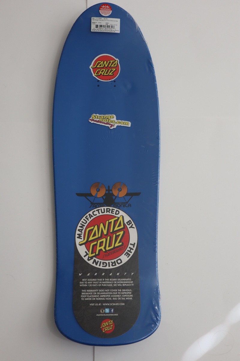 スケートボード 80s Old Skate Santa Cruz Strange Notes 80s Old Skate Santa Cruz Strange Notes