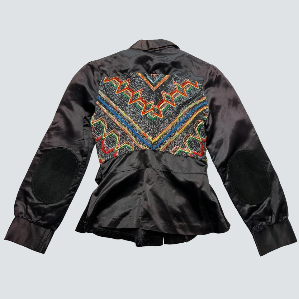 Chaqueta Camisa Glam Vintage Años 70 Disco Rock N Roll Top Foto 2 de 4