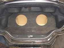 ZEnclosures 2-10" Subwoofer Box for the 2008 & Up Nissan Altima COUPE 