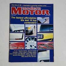 MODERN MOTOR - Vintage Australian Automotive Magazine Vol.30 No.10 March 1984