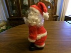 Vintage Santa Claus Walking Ringing Bell Christmas Decoration (Not Working) — photo 2