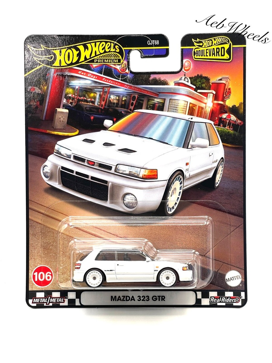 2024 Hot Wheels Boulevard Mazda 323 GTR #106 (white) | eBay