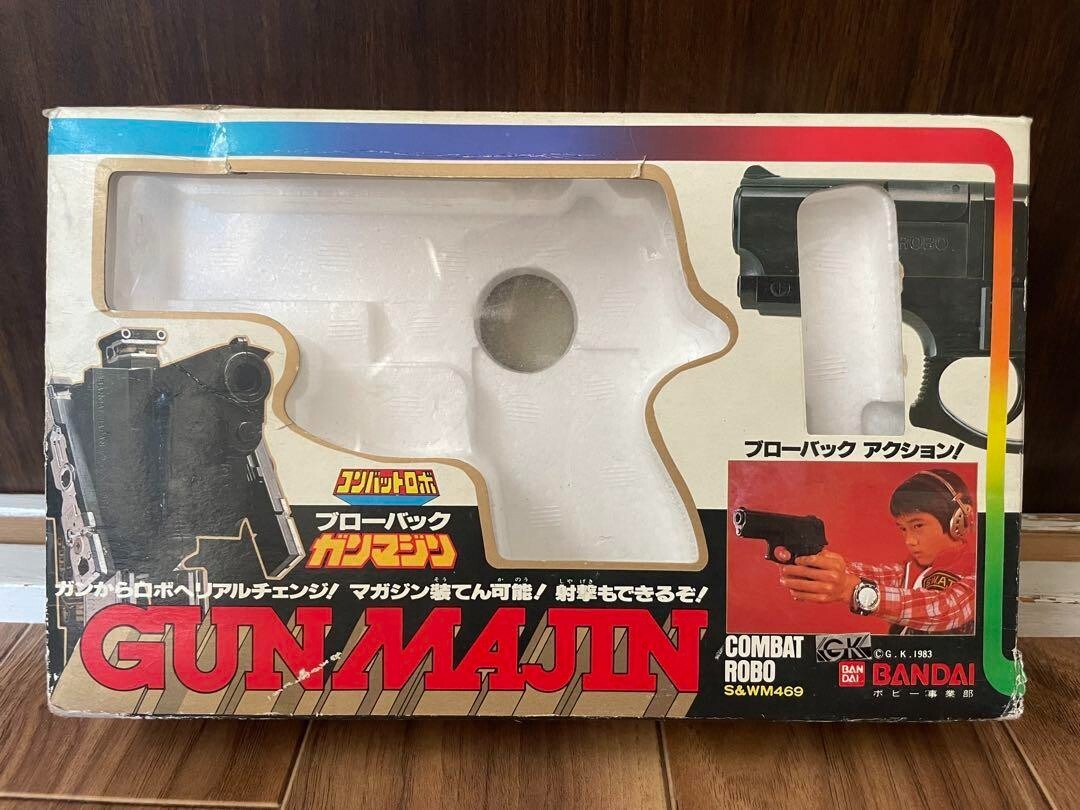 Combat Robo GunMajin Transformers S&W M469 type Bandai 1983