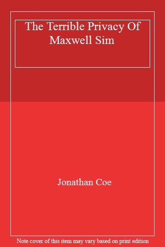 Die schreckliche Privatsphäre des Maxwell Sim-Jonathan Coe, 9780241969755 - Bild 1 von 1