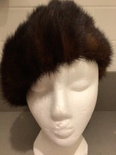True Vintage Fur Hat for women.