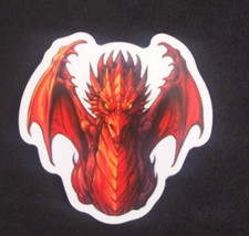 Colorful Mystical Guardian Dragon Sticker 2" AA 