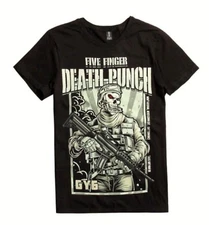Five Finger Death Punch 5FDP GOT YOUR SIX T-Shirt NEW Authentic & Official 
