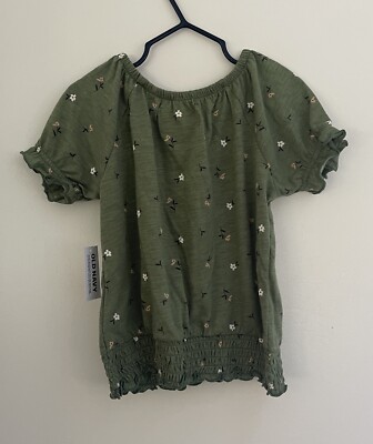 girls smocked top