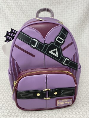 Loungefly Purple Hawkeye Mini Backpack Hawkeye Kate Bishop Loungefly Mini Backpack | Mercari main image 4