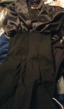 New Short Sleeve Bodycon DRESS DESIGN SIZE SMALL knee length BLACK PENCIL