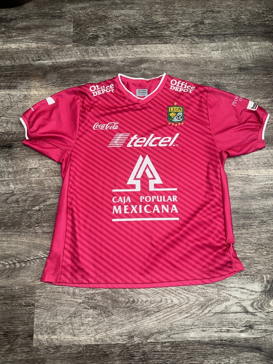 Leon FC Copa Libertadores 2013-14 Football Soccer Jersey Pink