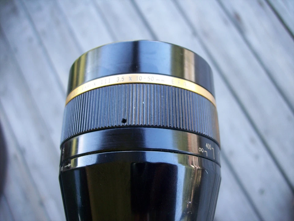 Mira para rifle Leupold Vari X-III 3,5-10x50 mm ~EFR~ brillante 1993 dúplex pesado Foto 4 de 4