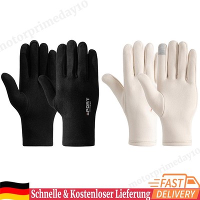 Sportliche warme Handschuhe, Touchscreen-Vollfingerhandschuhe zum Laufen, Radfah