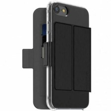 NEW ORIGINAL Mophie iPhone 7 Hold Force Folio BLACK Card Slot Magnetic Pocket