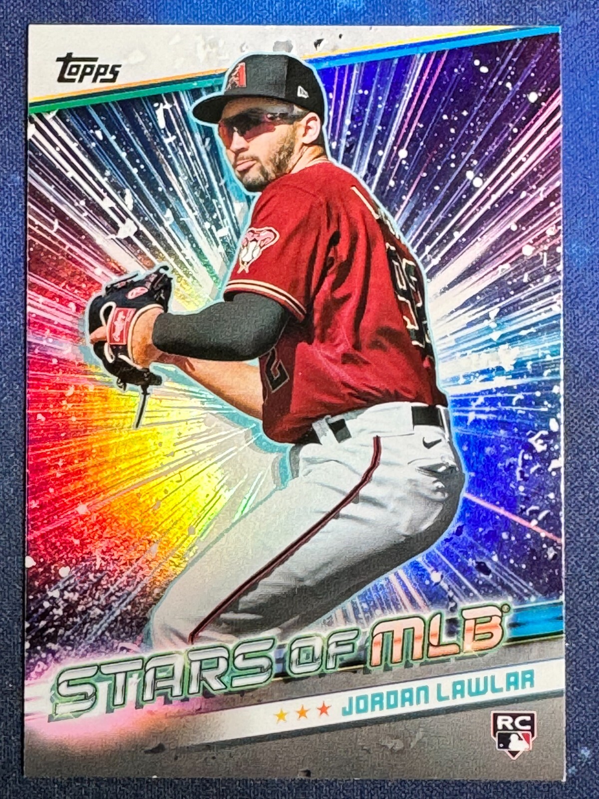 Jordan Lawlar 2024 Topps Stars of MLB Rookie (RC) #SLMB-4 Arizona Diamondbacks