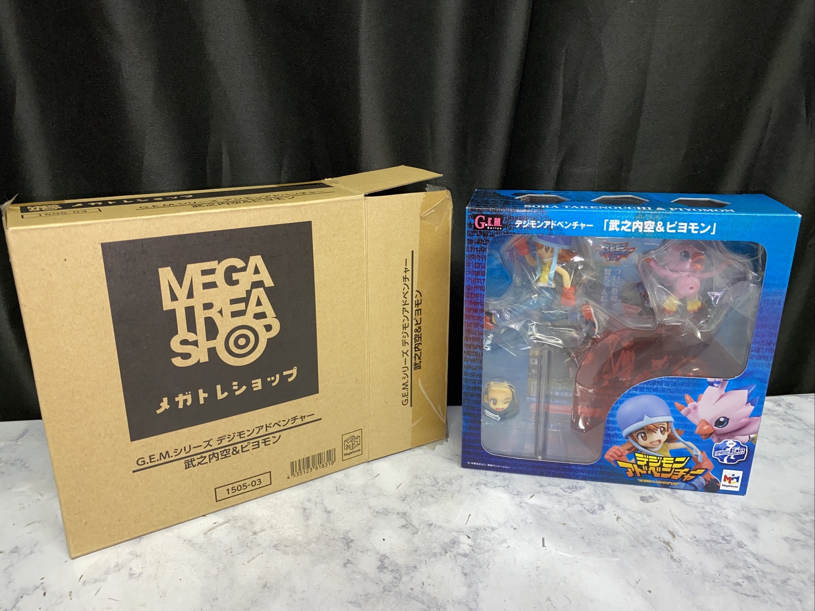 G.E.M.シリーズ デジモンアドベンチャー 武之内 空＆ピヨモン 城戸丈