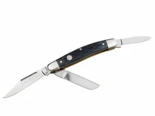 Boker Tradtional Series 2.0 Medium Stockman Jigged Black Bone Knife - 110853