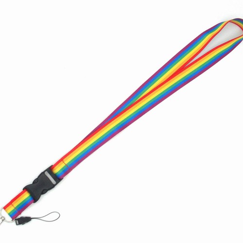 2 Pcs Rainbow Mobile Phone Lanyard Neck Key Chain DIY Accessories - 第 10/11 張圖片