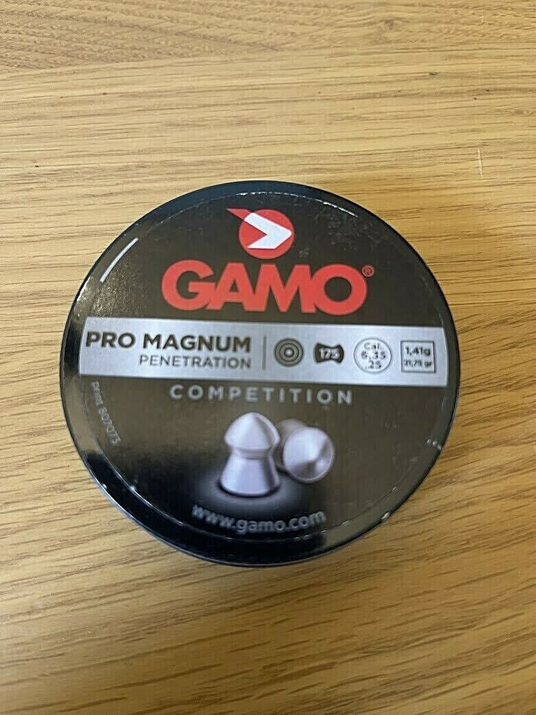 Gamo Pro Penetration Magnum Competition Pellets .25 175 21.75gr