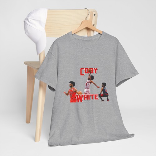 Coby White , Unisex Cotton Shirt, Sports Apparel, Gift for Him, Summer - Picture 24 of 37