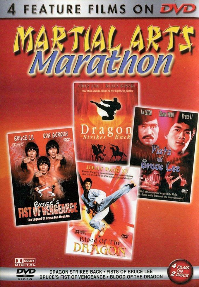 100 MARTIAL ARTS MOVIE MARATHON (2014, 4-Films, 2-DVD Set) SHOUT FACTORY  lee 826663149531