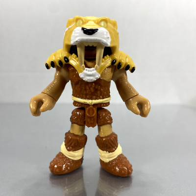 Imaginext Blind Bag Series 2 CAVEMAN figure w/yellow tiger hood