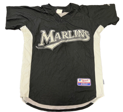 美品 90's Majestic Florida Marlins ユニフォーム Majestic Cool Base Florida Marlins MLB Spring Training Jersey
