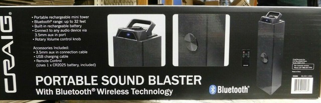 craig portable sound blaster