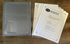 Creative Memories The Big Book 12X15 Open Back STERLING Scrapbook Album w/Extras