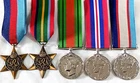WW2 Australia military pacific campaign medals replica army navy air force