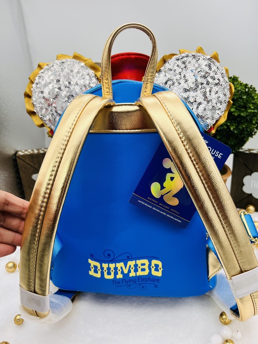 Disney Loungefly Dumbo Mini Backpack -  Mickey Mouse: The Main Attraction | NWT Mickey Mouse The Main Attraction Dumbo Loungefly Mini  main image 3