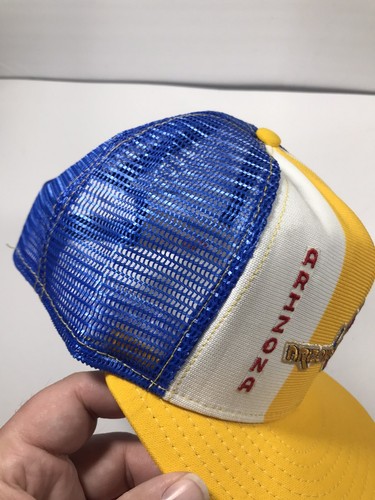 Vintage Arizona Wranglers AJD Lucky Stripes Snapback trucker Hat NWOT USFL - Picture 3 of 8