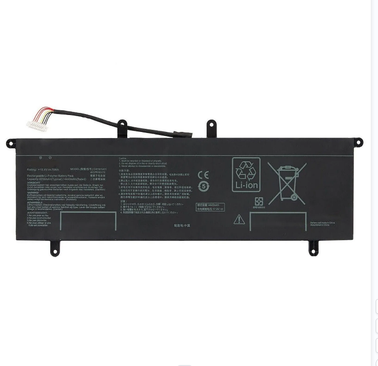 Ersatzakku Für ASUS Zenbook UX306, UX306U, UX306UA | 11,55V, 57Wh, Li-Ion | Kompatibel Mit C31N1539, C31Pn9H