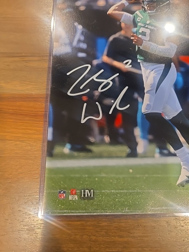 Zach Wilson Signed 8x10 Photo New York Jets Beckett eBay