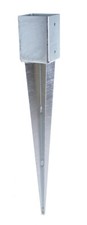 Aqbau Einschlagh&uuml;lse 100x100 mm Pfostentr&auml;ger Bodenh&uuml;lse zum Einschlagen