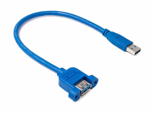 Cavo LAN 60 Cm 8P8C Presa A RJ45 Spina Angolare Con Vite Adattatore In