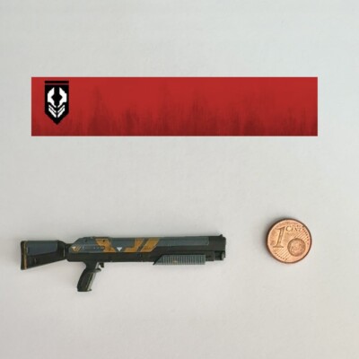 Destiny Shotgun + Emblem
