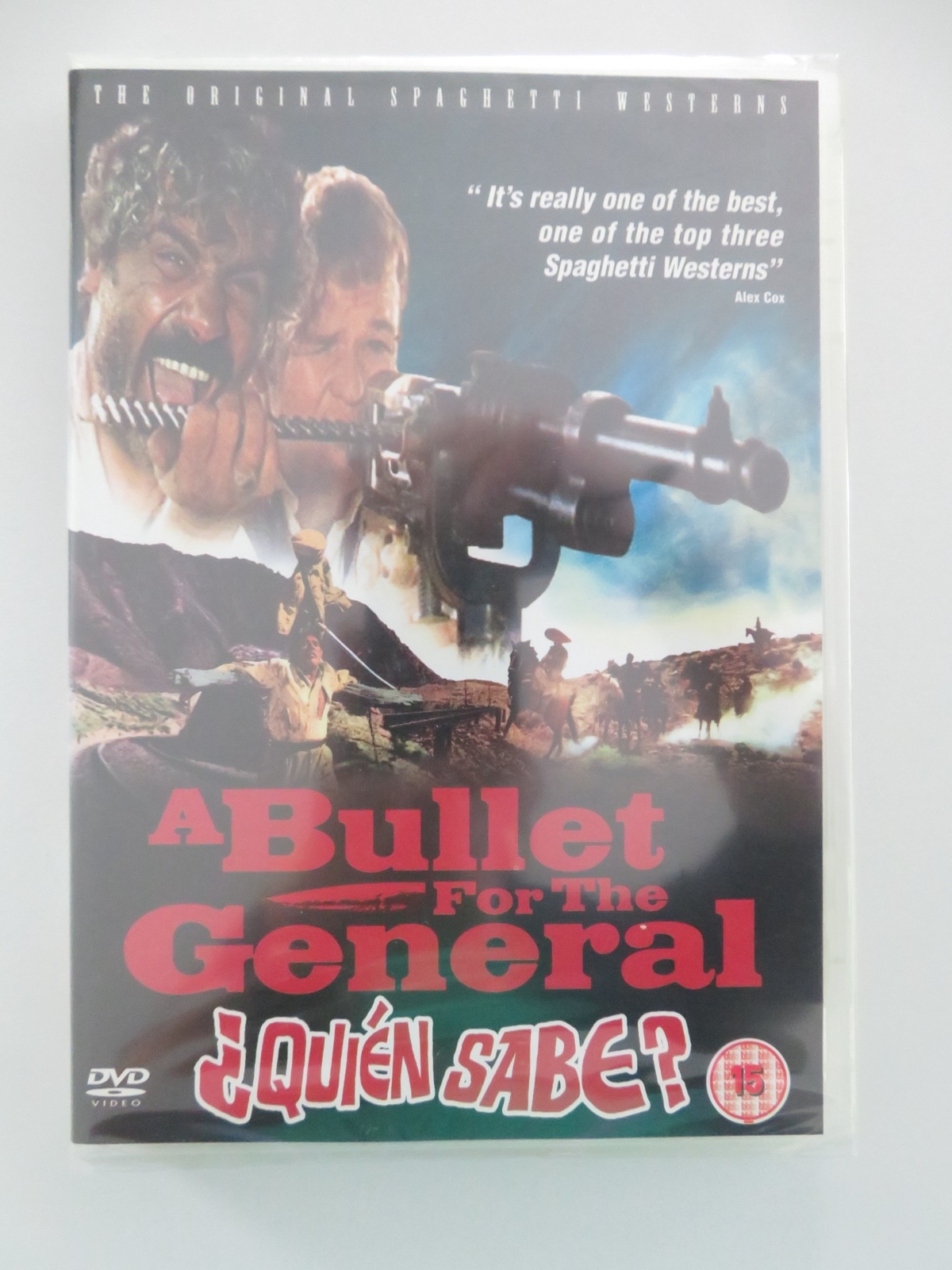 A BULLET FOR THE GENERAL (DVD) KLAUS KINSKI GIAN MARIA VOLONTE 1967 REGION 2
