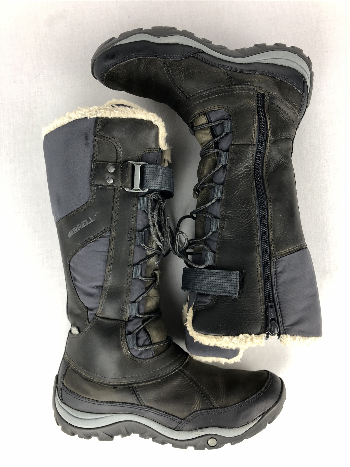 Merrell Womens Merrell Murren Strap Boots Merrell Boots Women's