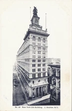 New York City NY * New York Life Building  ca. 1905  J. Koehler Pub.
