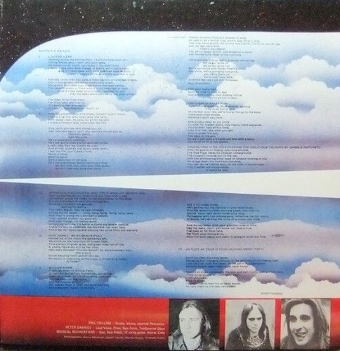 GENESIS Foxtrott Vinyl Schallplatte Album LP französisches Charisma Peter Gabriel & Rockmusik - Bild 6 von 9