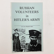 Russian Volunteers in Hitlers Army Lt General Wladyslaw Anders Booklet